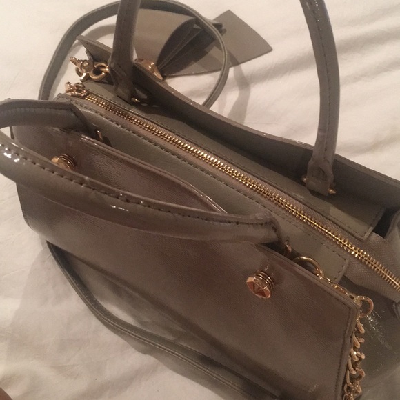 betsy johnson light grey handbag - Picture 5 of 6